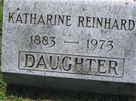 Katherine Reinhardt Katherine Reinhardt
