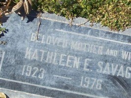 Kathleen E Savage Kathleen E Savage