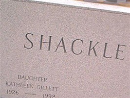Kathleen Gillett Shackley