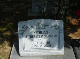 Kathleen "Kitty" Rutherford Wozniak