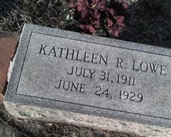 Kathleen R Lowe