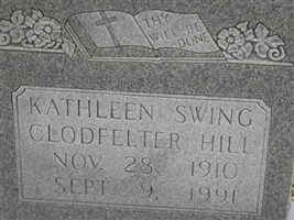 Kathleen Swing Clodfelter-Hill