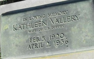 Kathleen Vallery Duffey