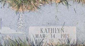 Kathlyn Ellen "Willie" Swearingen Taylor