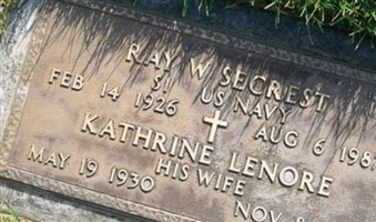 Kathrine Lenore Secrest Kathrine Lenore Secrest