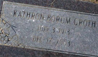 Kathron Borum Groth Kathron Borum Groth