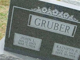 Kathryn B Gruber Kathryn B Gruber