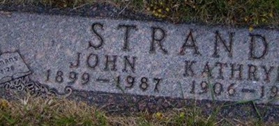 Kathryn Esther Spencer Strand