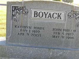 Kathryn Jones Boyack