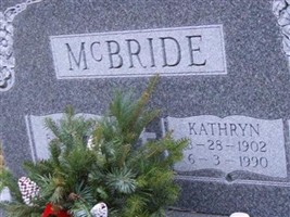 Kathryn MCBRIDE Kathryn MCBRIDE