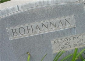 Kathryn Potter Bohannan