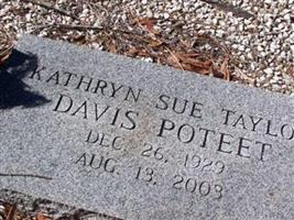 Kathryn Sue Taylor,Davis Poteet