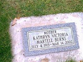Kathryn Victoria Martell Burns