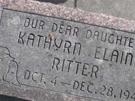 Kathyrn Elaine Ritter Kathyrn Elaine Ritter