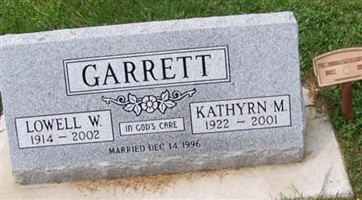 Kathyrn M. Garrett Kathyrn M. Garrett