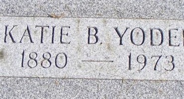 Katie B. Yoder Katie B. Yoder