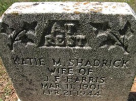 Katie M. Shadrick Harris Katie M. Shadrick Harris