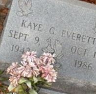 Kaye G. Everett Kaye G. Everett