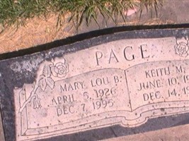 Keith M. Page Keith M. Page