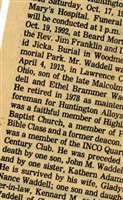 Kennard B "Red" Waddell
