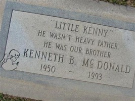 Kenneth B McDonald Kenneth B McDonald