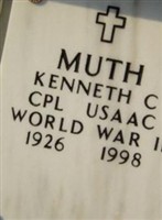 Kenneth C Muth Kenneth C Muth
