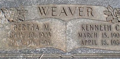 Kenneth Conray Weaver Kenneth Conray Weaver