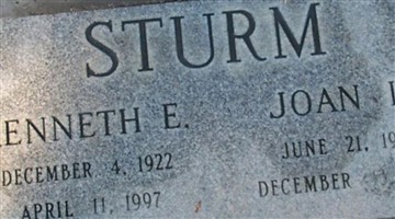 Kenneth E. Sturm Kenneth E. Sturm