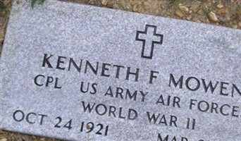Kenneth F Mowen