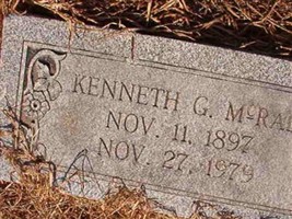 Kenneth G McRae Kenneth G McRae