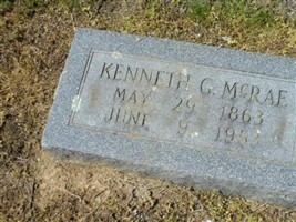Kenneth G McRae Kenneth G McRae