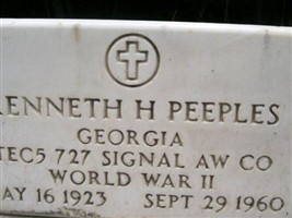 Kenneth H Peeples