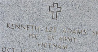 Kenneth Lee Adams, Sr Kenneth Lee Adams, Sr