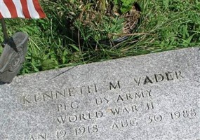 Kenneth M "Ken" Vader
