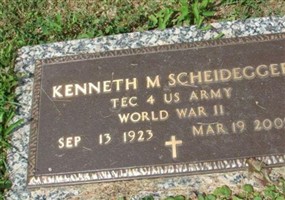 Kenneth M Scheidegger