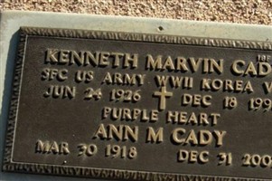Kenneth Marvin Cady Kenneth Marvin Cady