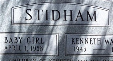 Kenneth Wayne Stidham Kenneth Wayne Stidham