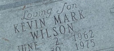 Kevin Mark Wilson Kevin Mark Wilson