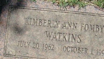 Kimberly Ann "Kim" Fomby Watkins