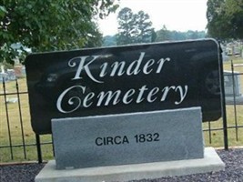 Kinder Cemetery Kinder Cemetery