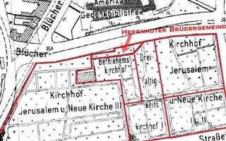 Kirchhof Jerusalem und Neue Kirche(I, II, III)