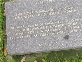 Kriegsfreiwilliger Erich Knappe