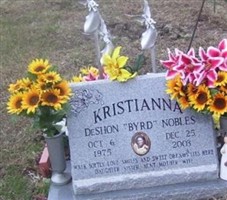 Kristianna DeShon "Byrd" Nobles Kristianna DeShon "Byrd" Nobles