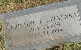 Kristine E. Cervenka Kristine E. Cervenka