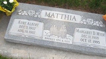 Kurt Albert Matthia