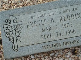 Kyrtle B Redding Kyrtle B Redding
