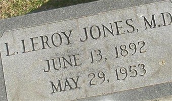 L. leroy Jones L. leroy Jones