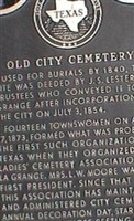 La Grange Cemetery La Grange Cemetery