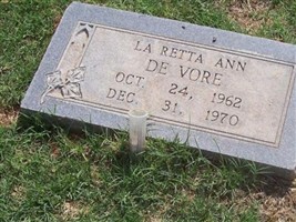 La Retta Ann De Vore La Retta Ann De Vore