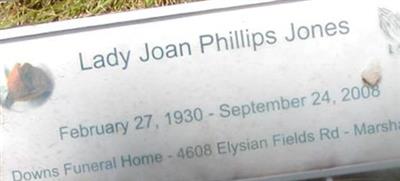 Lady Joan Phillips Jones